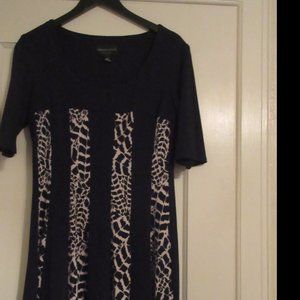 Beautiful black and white dress Pettite size 14